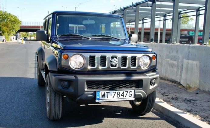 Suzuki Jimny cena 163900 przebieg: 1, rok produkcji 2024 z Warszawa małe 67